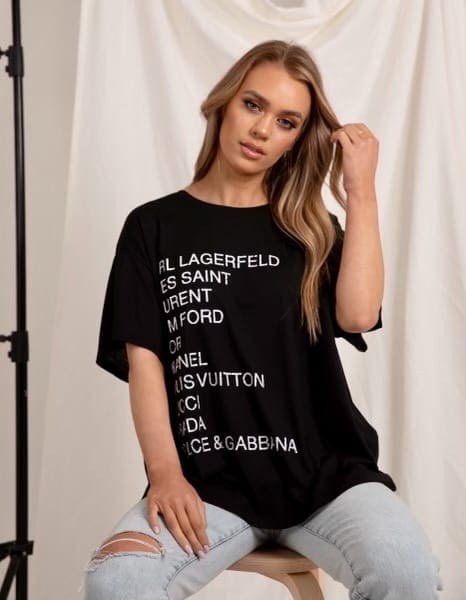 Designer Snob Tee - Black