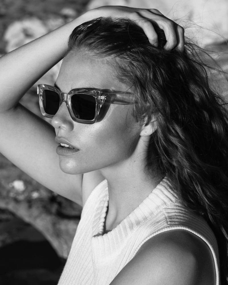 Onassis Sunglasses - Black - Image 3
