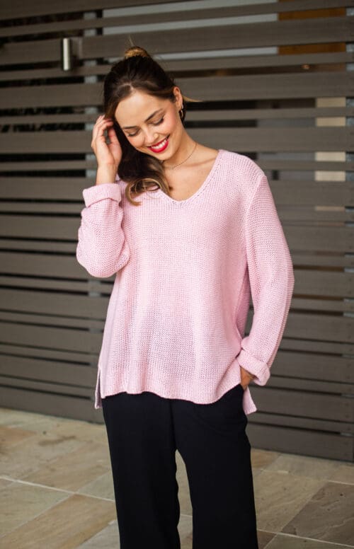 Valerie Knit - Baby Pink