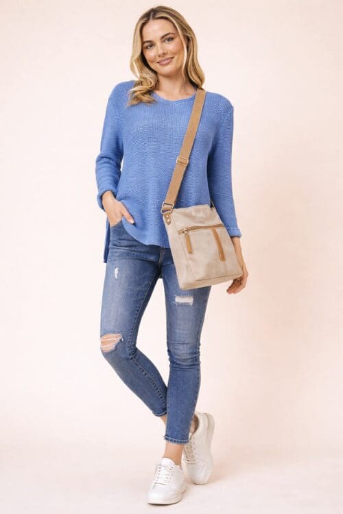 Valerie Knit - Cornflower Blue