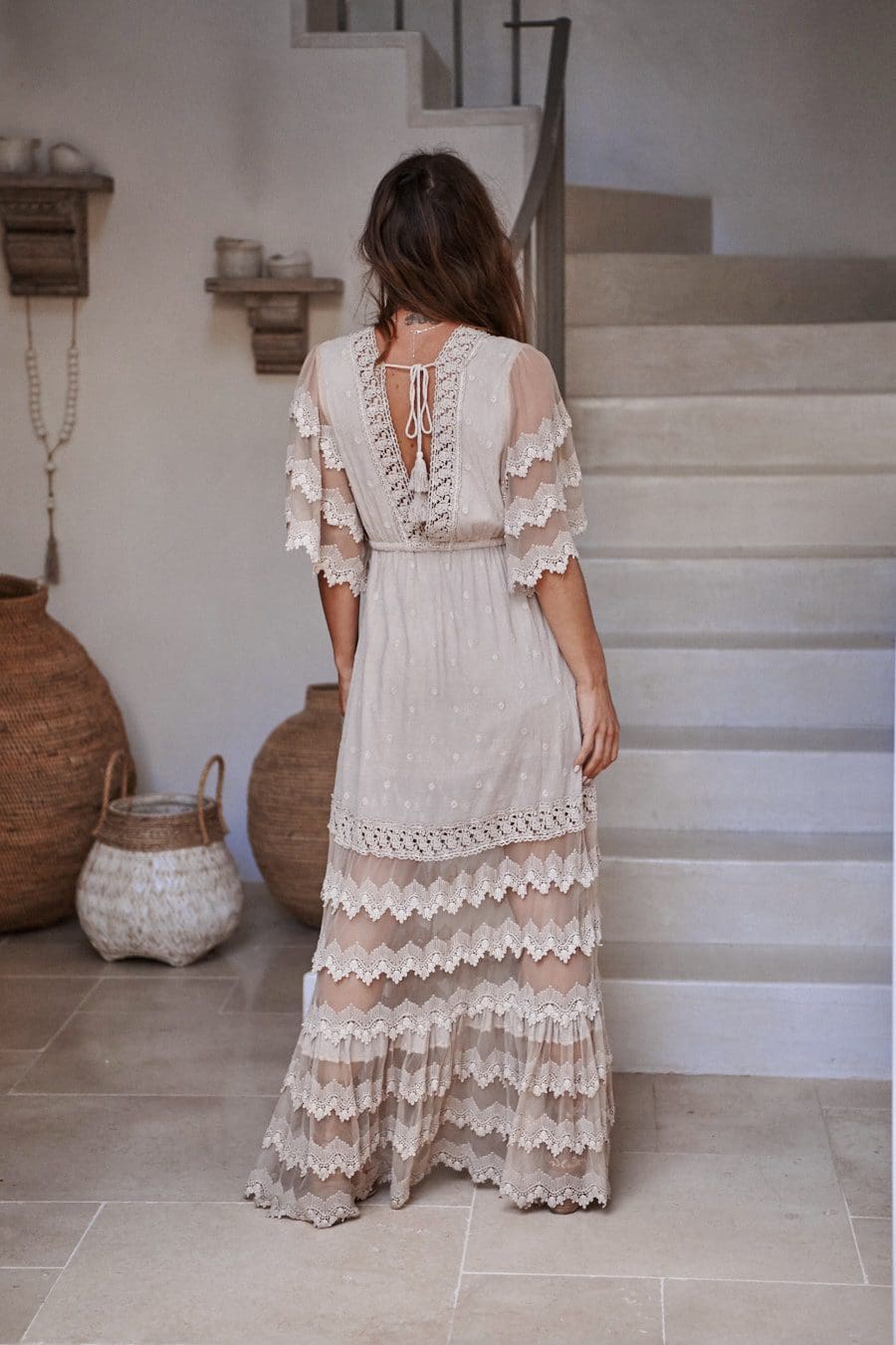 Bungalow Maxi By Jaase - Beige - Image 7