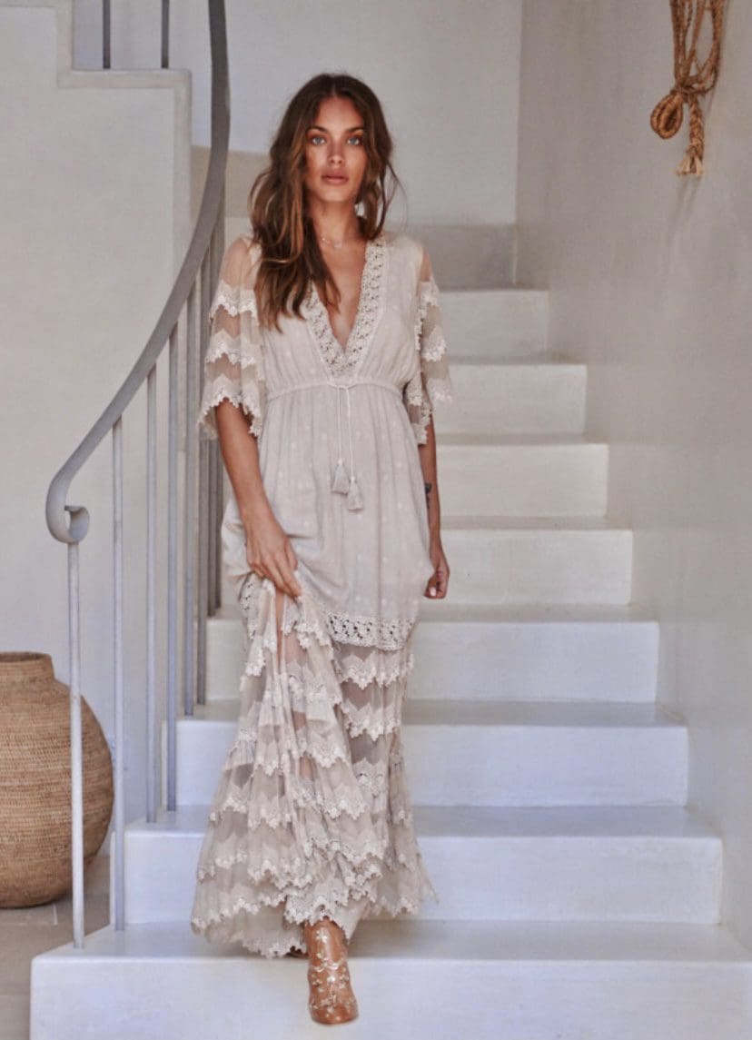 Bungalow Maxi By Jaase - Beige - Image 9