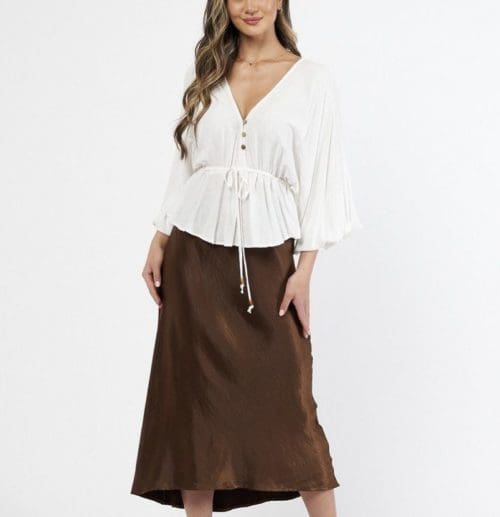 Dani Skirt - Chocolate