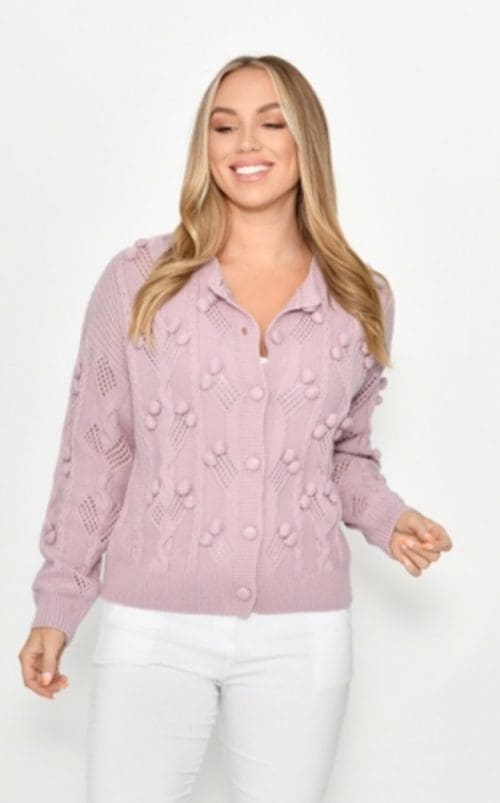Molly Cardigan - Pink