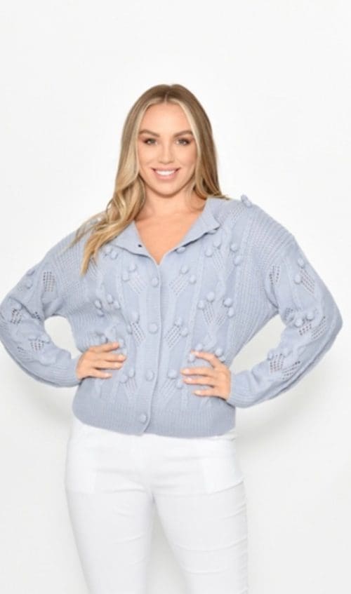 Molly Cardigan - Blue