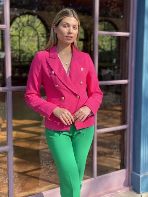 Juliana Blazer - Fuchsia