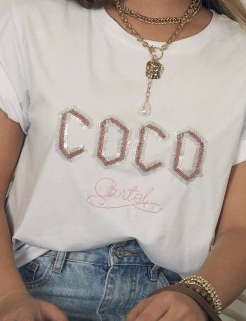 Coco Sequin Tee