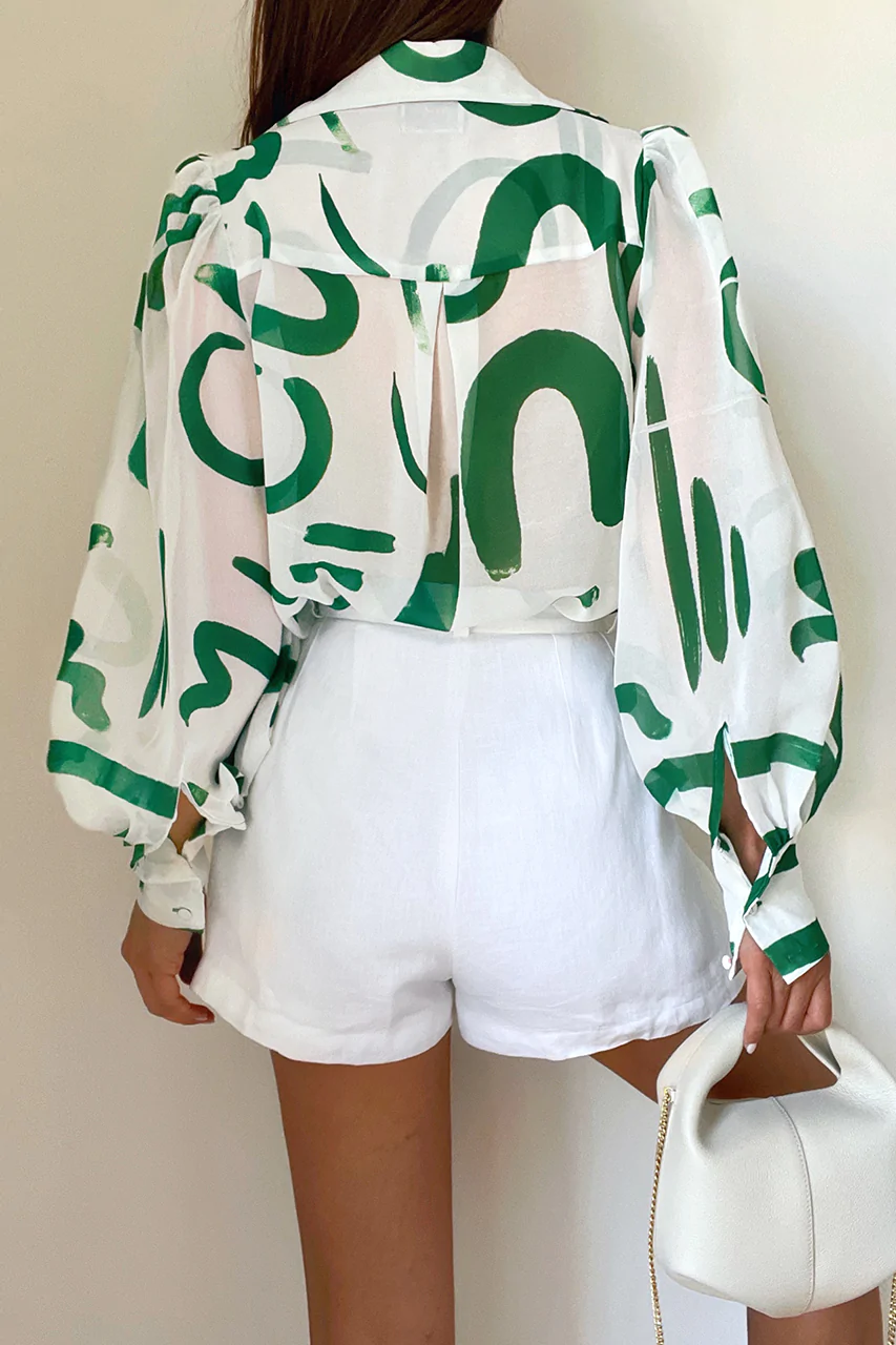 Fleetwood Blouse - York Emerald - Image 2