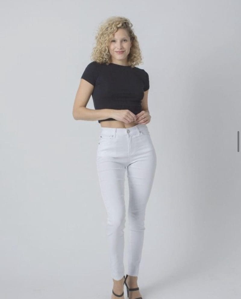 Helena HW Jeans - White - Image 3