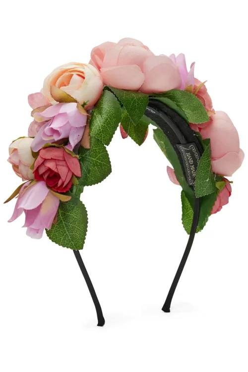 Adelina Headpiece - Pink