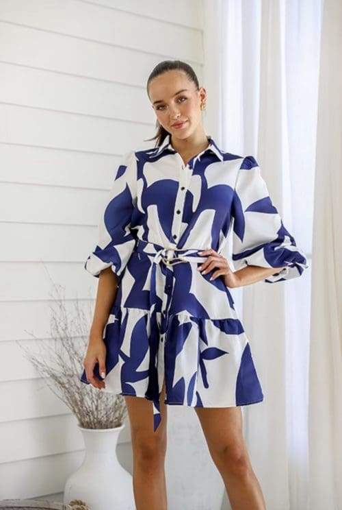 Midnight White Dress