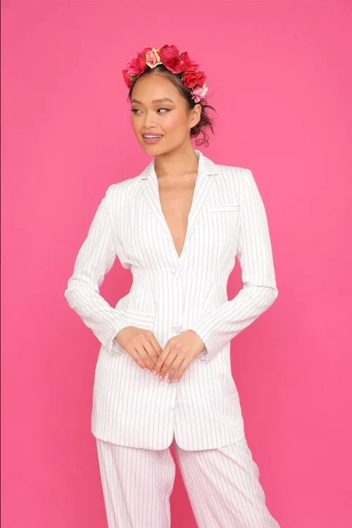 Adelina Headpiece - Red