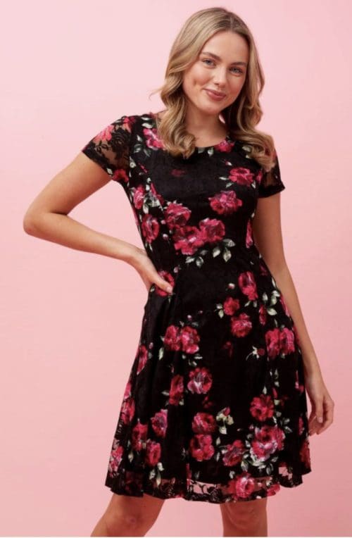Red Roses Dress
