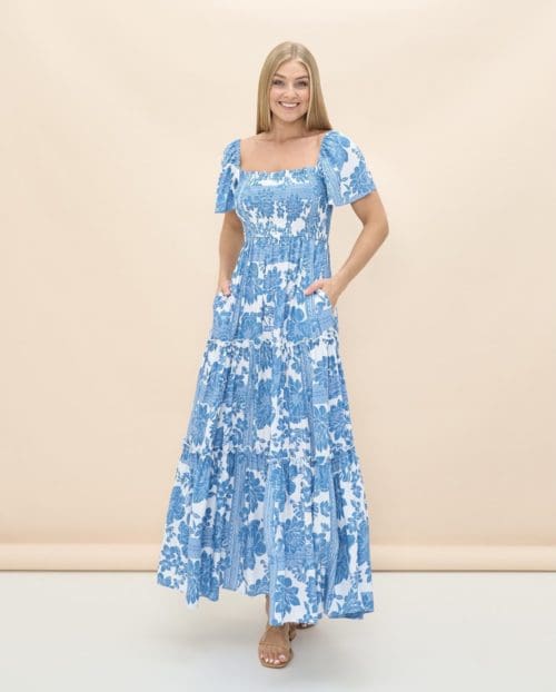 Lucy Dress - Blue