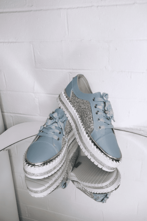 Sky Sneakers – Blue