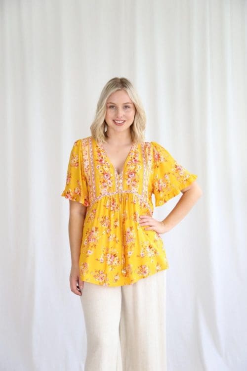 Sunny Floral Blouse