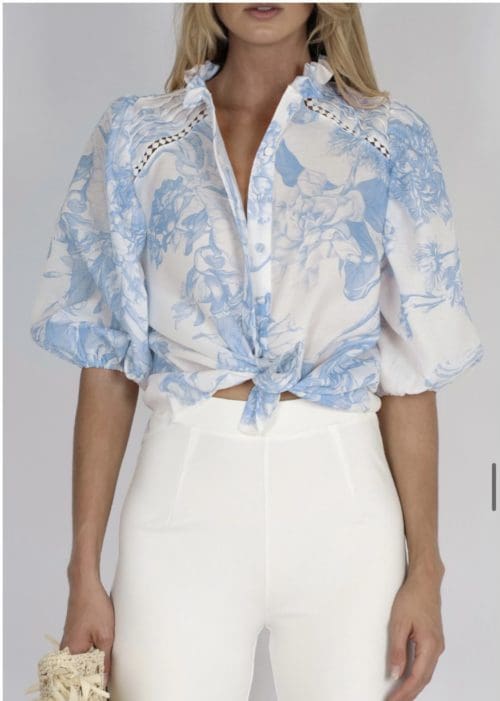 Azure Doll Blouse
