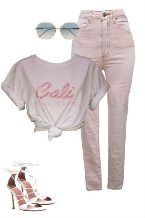 Cali Coco Tee - Pink