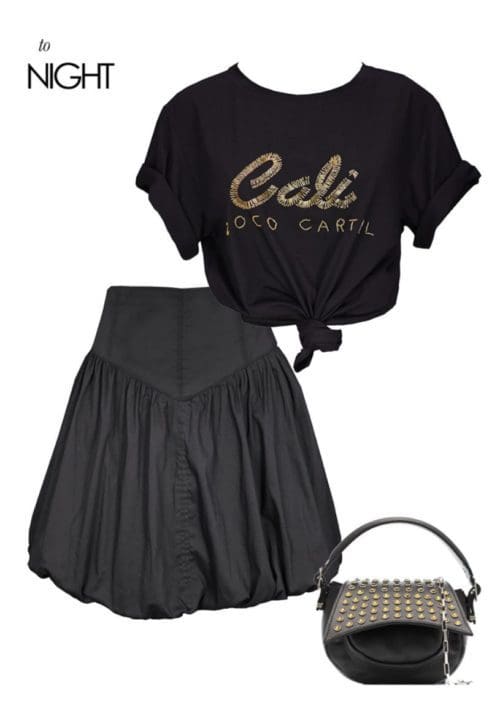 Cali Coco Tee - Black