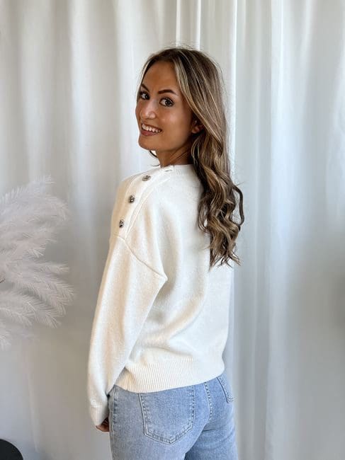 Amour Sweater - Cream - Image 2