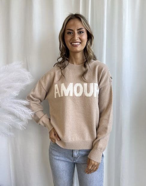 Amour Sweater - Latte