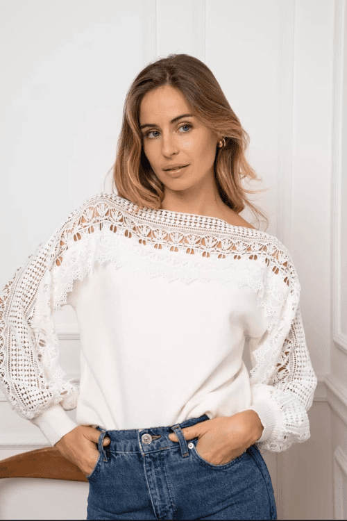 Daphne Knit - White