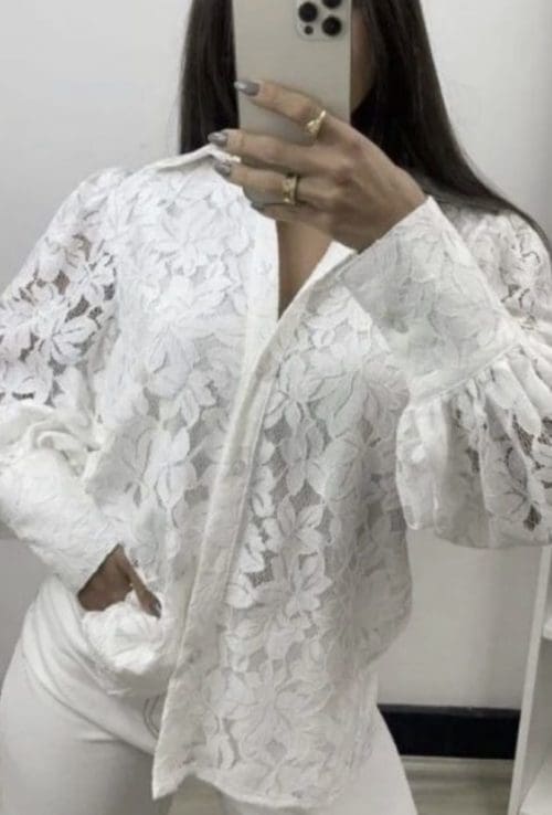 Victorian Blouse - White