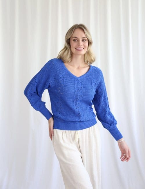 Larrisa Knit - Denim