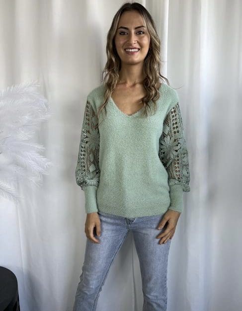 Lorri Knit - Mint