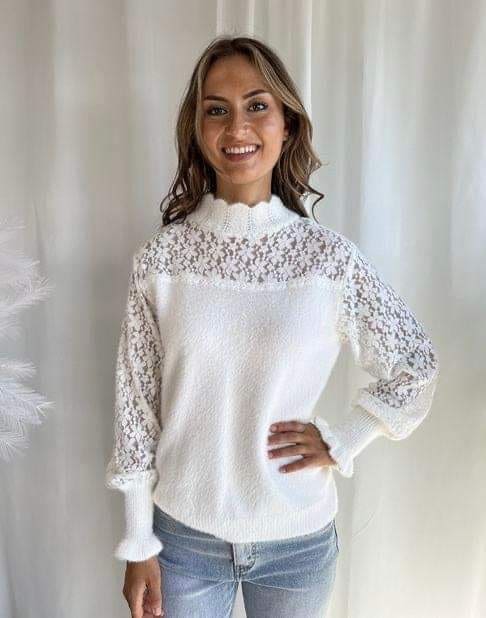 Hailey Knit - White