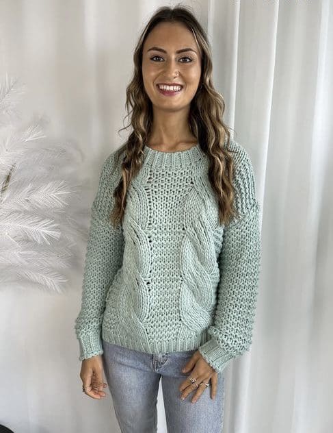 Maddison Knit - Mint