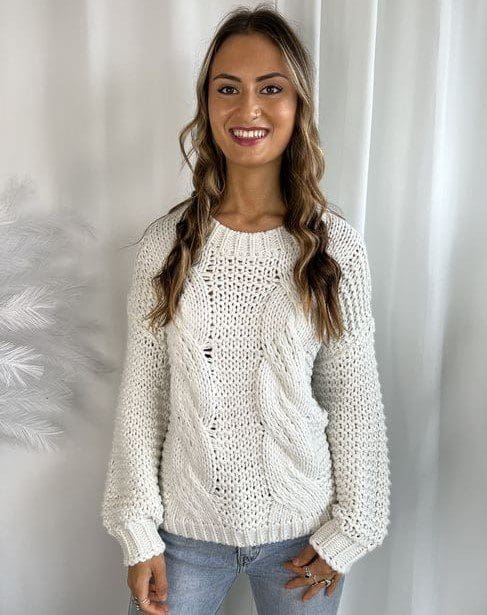 Maddison Knit - White