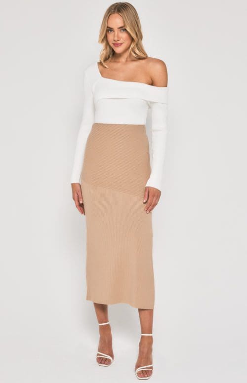Anastasia Skirt – Cream