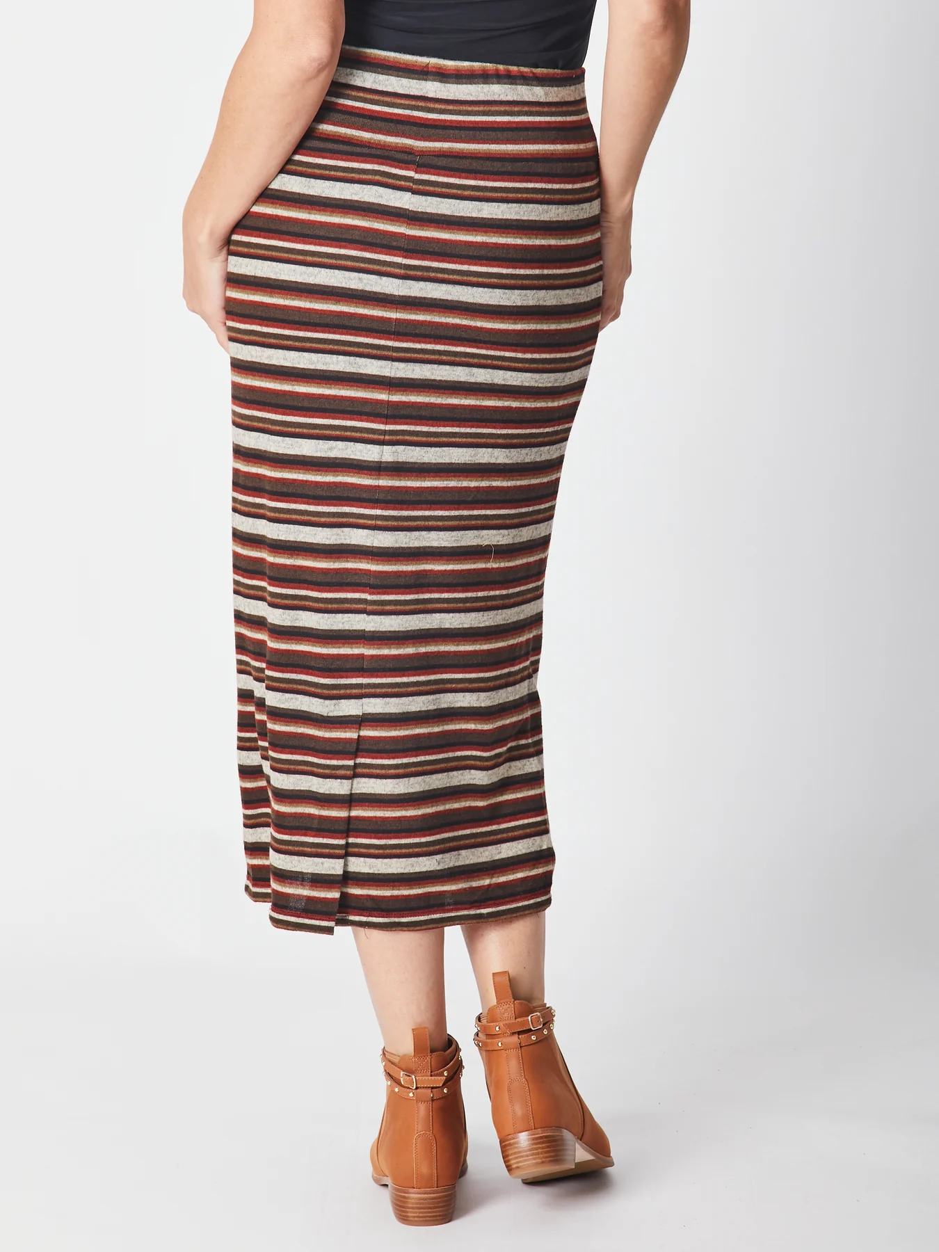 Hollywood Skirt - Rust Stripe - Image 3