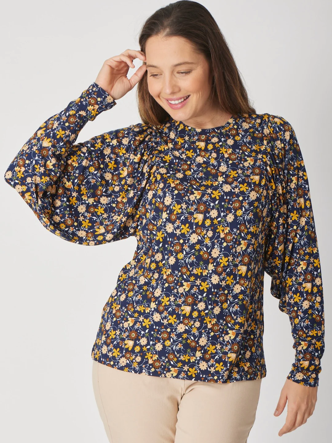 Artiste Chamois Top - Mustard