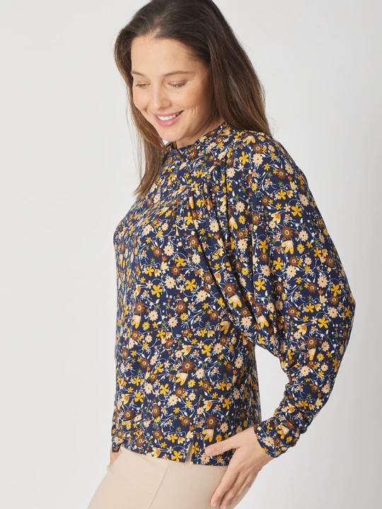 Artiste Chamois Top - Mustard - Image 3