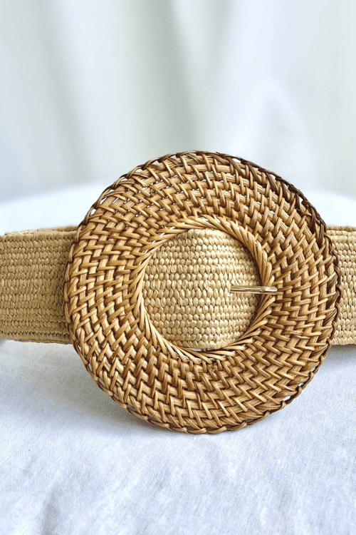 Wooden Woven Belt