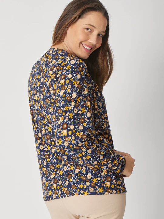 Artiste Chamois Top - Mustard - Image 4