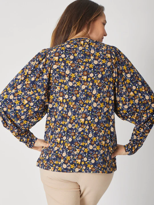 Artiste Chamois Top - Mustard - Image 5