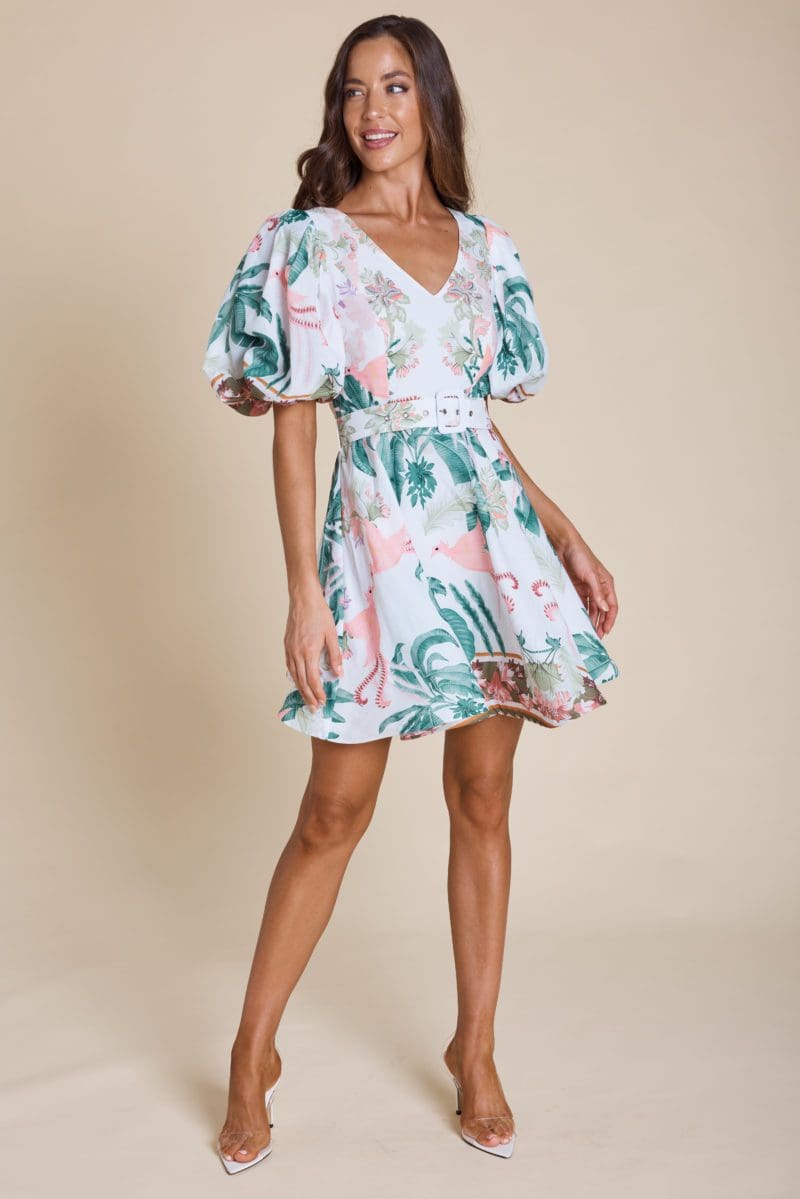 Obsessed Aline Dress – Green