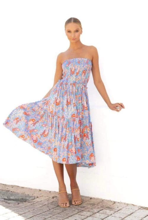 Lizzie Strapless Dress