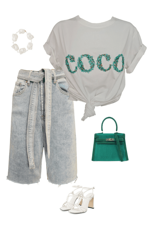 Coco Tee – Emerald Rock