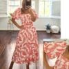 Christmas Batik Dress - Image 4