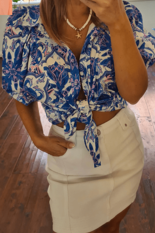 Amalfi Spritz Blouse