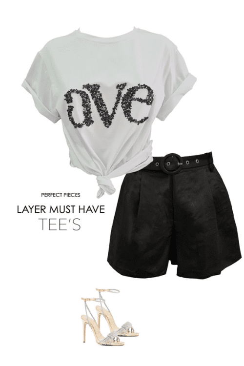 Ave Rock Tee - Black