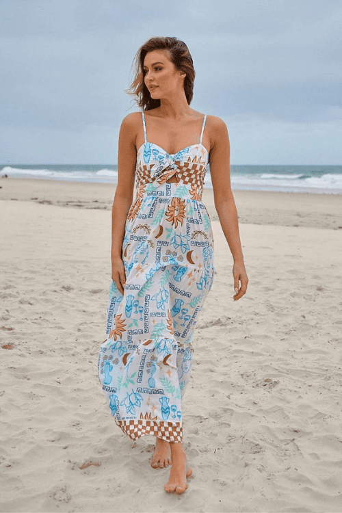 Bambi Maxi Dress - Rhodes