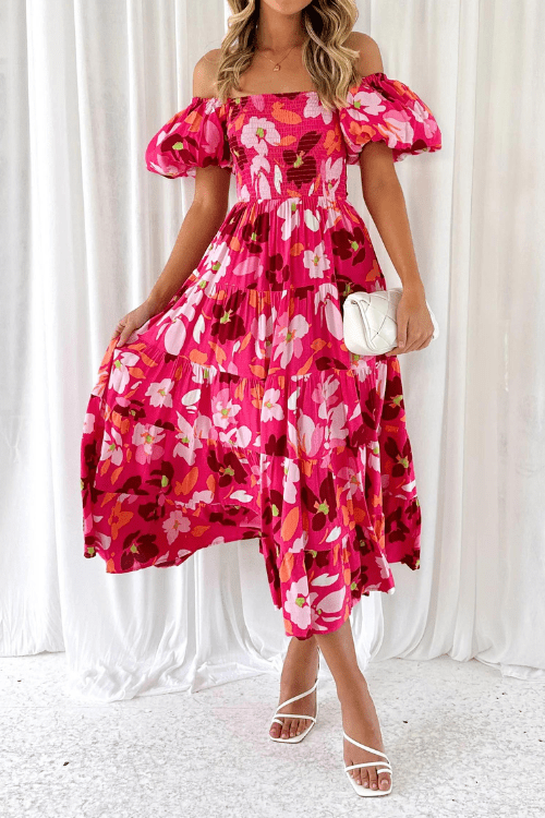 Poppy Dress - Pink