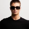 Twiggy Sunglasses - Black - Image 4