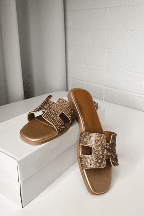 Her Slides - Bling Rose Gold - Image 5