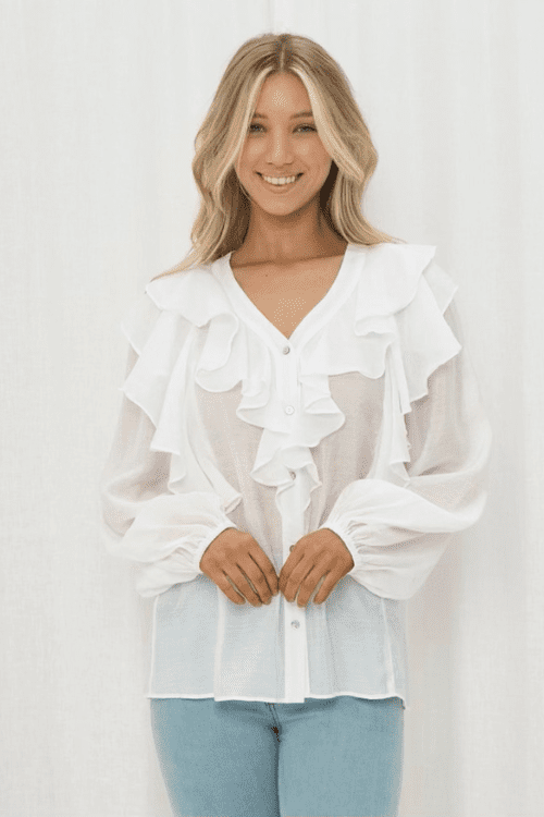 Marielle Blouse - White